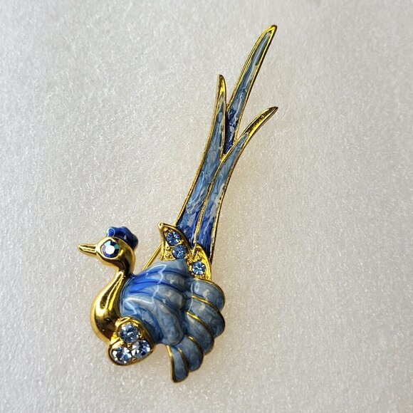 Bird Brooch Pin - Picture 3 of 8